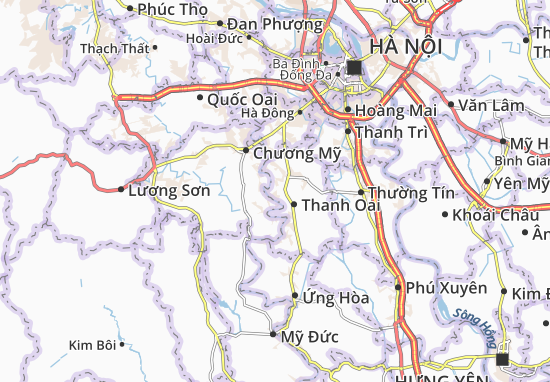 Carte-Plan Thanh Mai