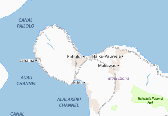 Mapa Kahului