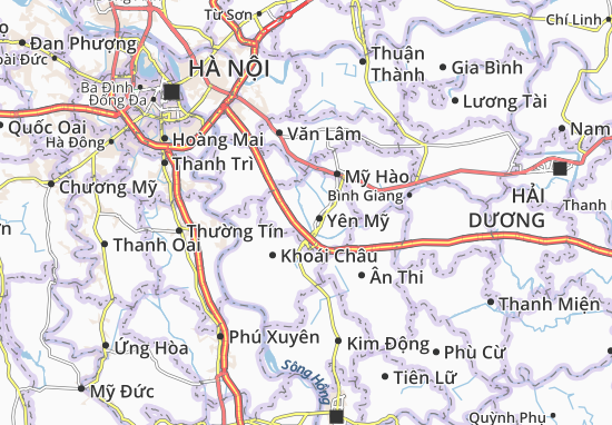 Karte Stadtplan Thanh Long