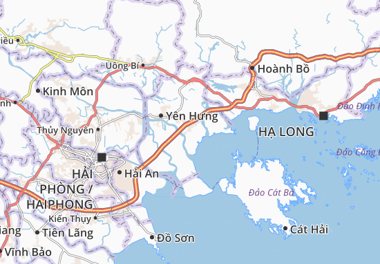 Mapa Hà An