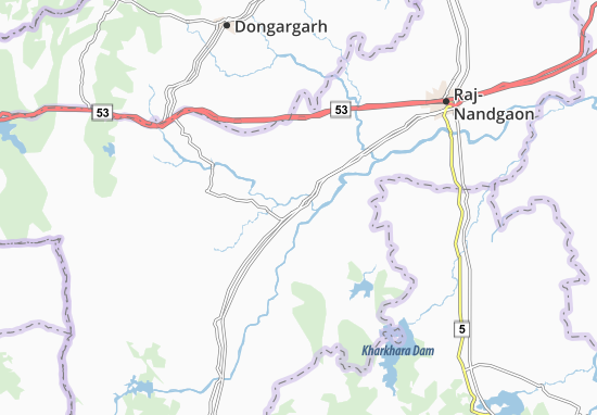 Mapa Dongargaon