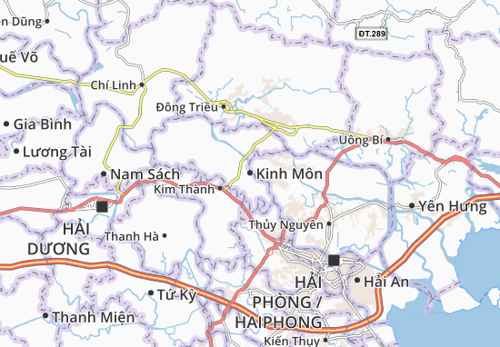 Carte-Plan Kinh Môn