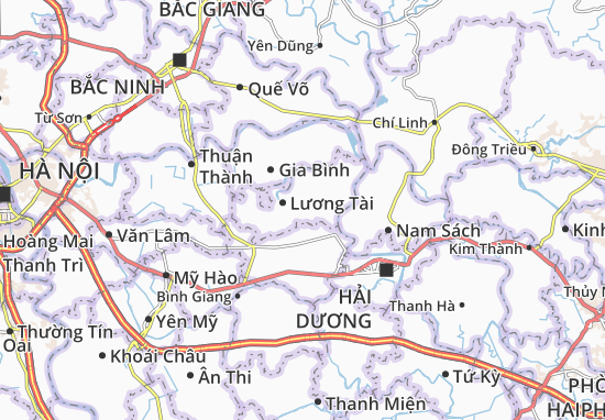 Karte Stadtplan Trung Chính