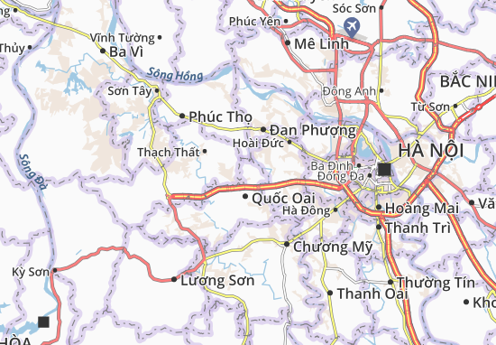 Mapa Sài Sơn