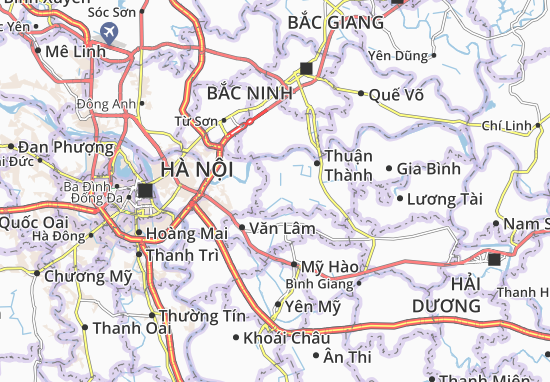 Kaart Plattegrond Hà Mãn