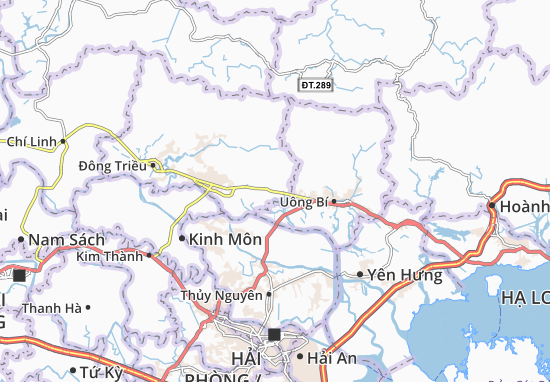 Karte Stadtplan Hồng Thái Đông