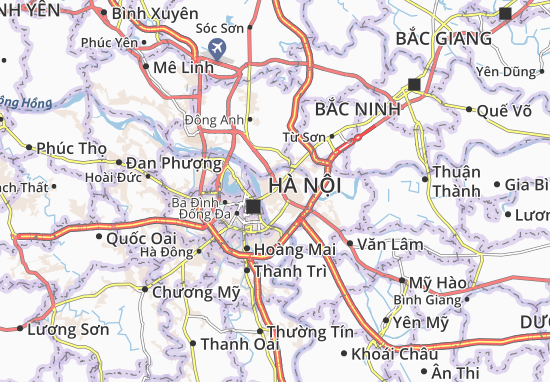 Carte-Plan Long Biên