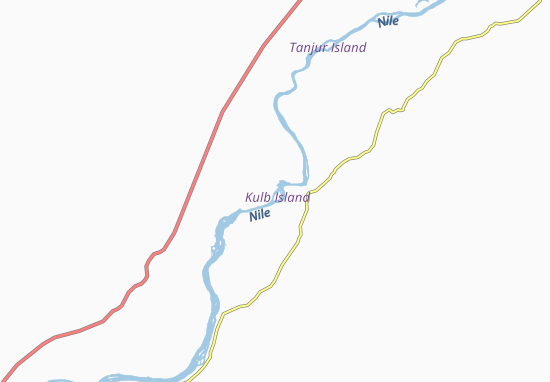 Karte Stadtplan Kulb-West