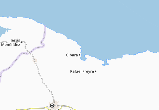 Karte Stadtplan Gibara