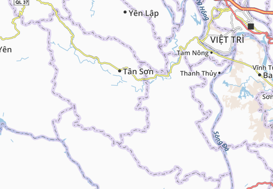 Văn Luông Map