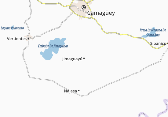 Karte Stadtplan Jimaguayú