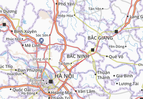 Kaart Plattegrond Trung Nghĩa