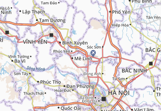 Mapa Kim Hoa