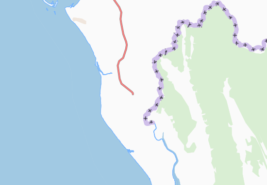 Mapa Ukhia