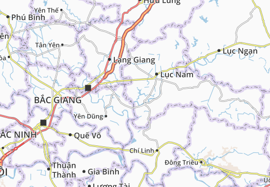 Karte Stadtplan Yên Sơn