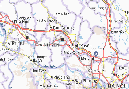 Carte-Plan Thanh Trù