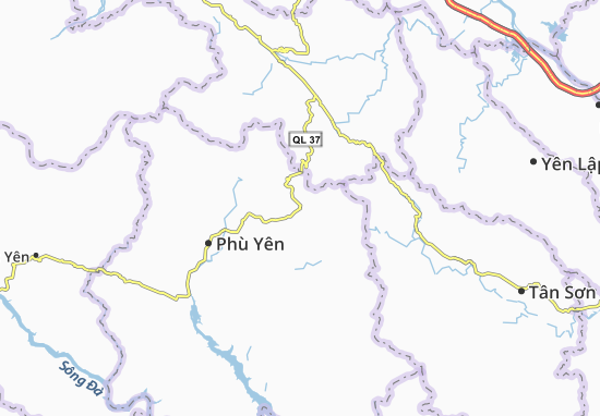 Mapa Mường Cơi