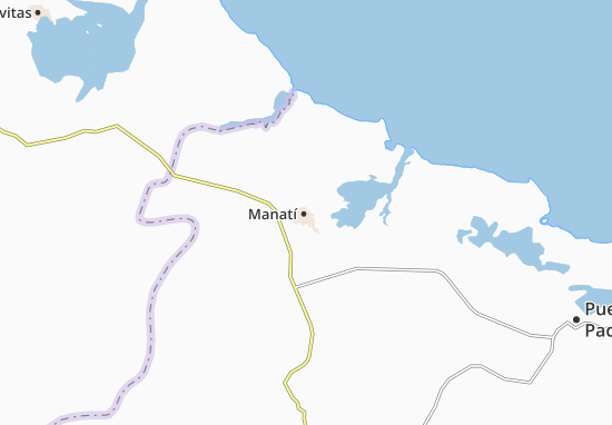 Karte Stadtplan Manatí