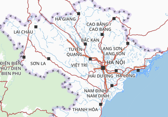 Mapa Phú Thọ