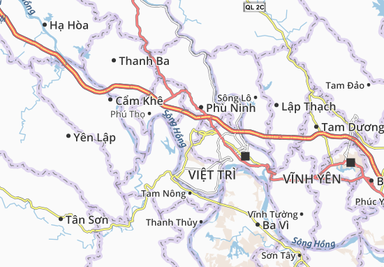Carte-Plan Hùng Sơn