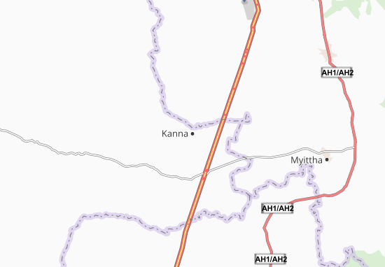 Mapa Kanna