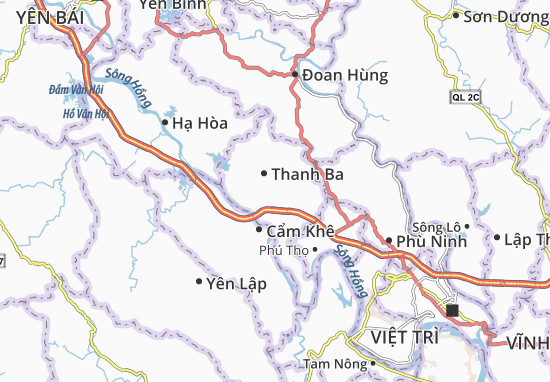 Mapa Ninh Dân