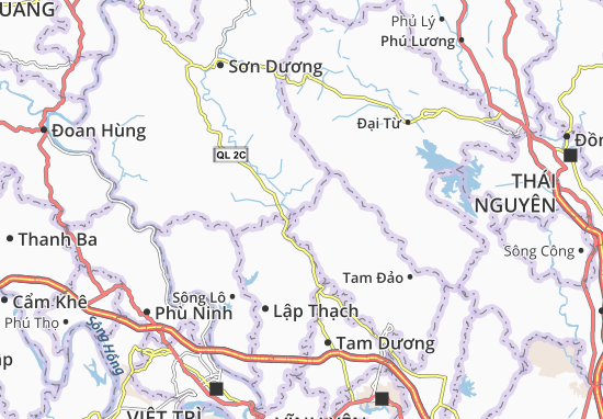 Mapa Ninh Lai