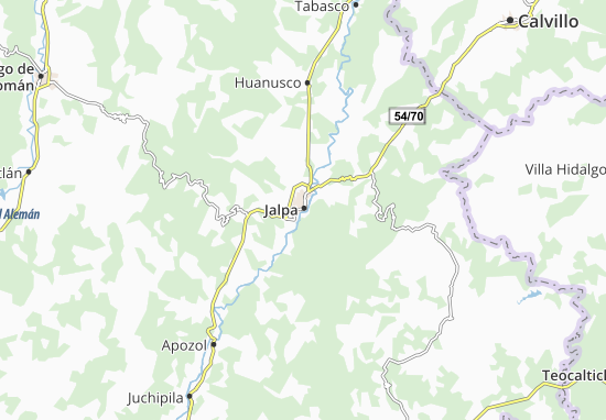 Mapa Jalpa