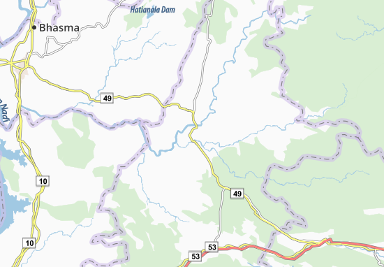 Mapa Kuchinda