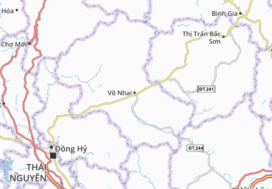 Michelin Vo Nhai Map Viamichelin