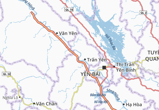 Karte Stadtplan Quy Mông