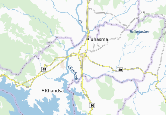 Jharsuguda Map