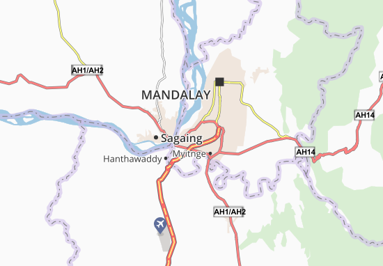Mapa Amarapura
