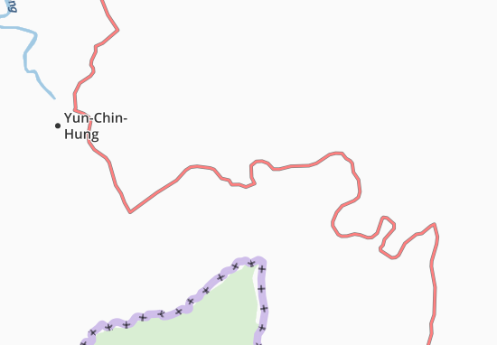 Karte Stadtplan Meng-Kan