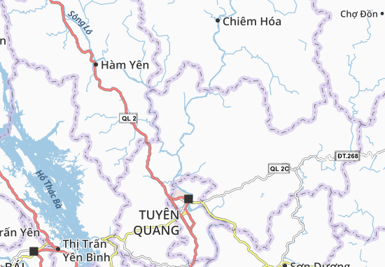 Karte Stadtplan Xuân Vân