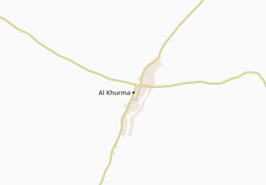 Karte Stadtplan Al Khurma