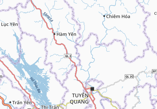 Karte Stadtplan Chiêu Yên