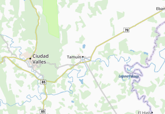 Mapa Tamuín
