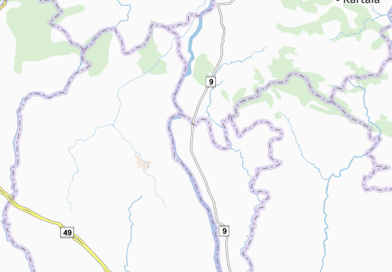 Mapa Seoni