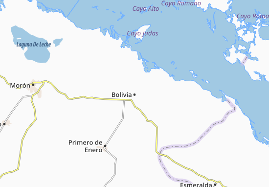 Mapa Bolivia