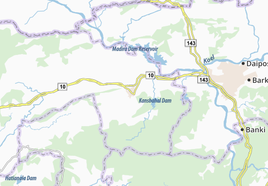 Mapa Kumarkera