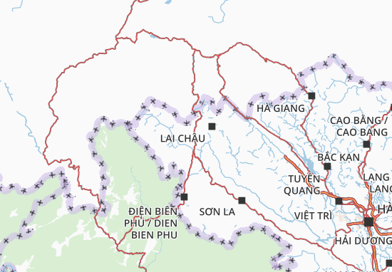Mapa Lai Châu