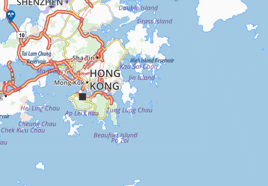 Mapa Tai Hang Tun
