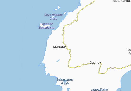 Kaart Plattegrond Mantua