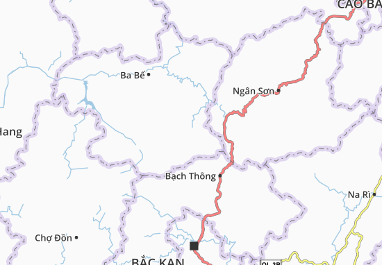 Karte Stadtplan Chu Hương