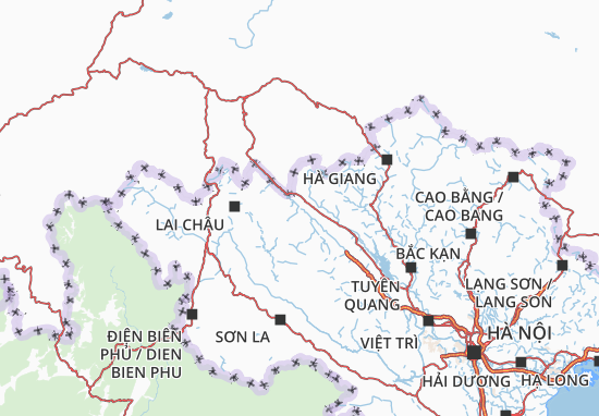 Mapa Lào Cai
