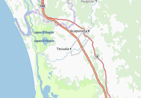 Mapa Tecuala