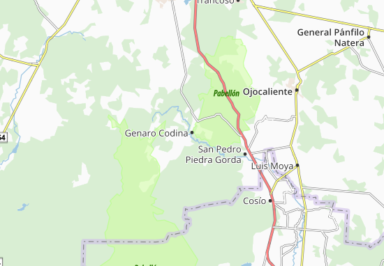Mapa Genaro Codina
