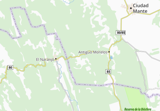 Mapa Nuevo Morelos