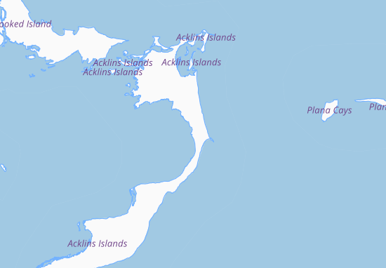 Mapa Masons Bay